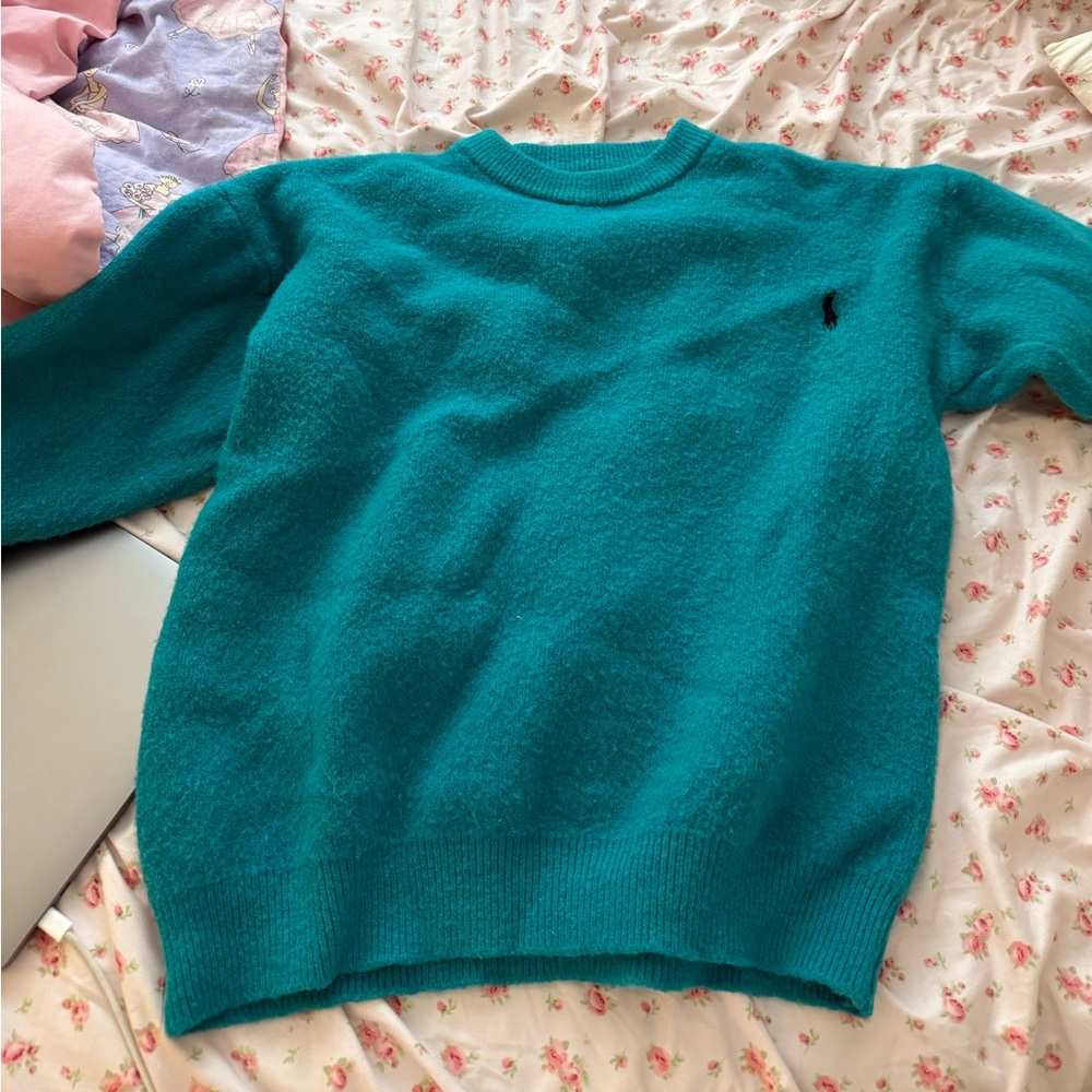 Turquoise Ralph Lauren Sweater Jumper